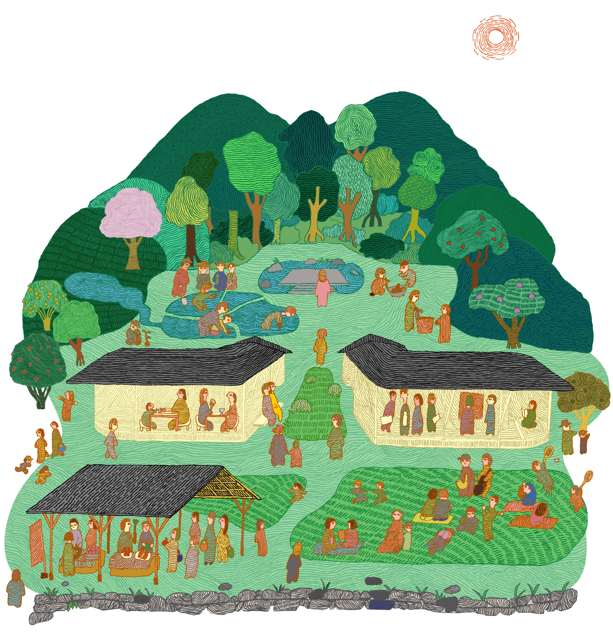 メインビジュアル 上部 背景